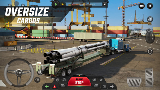 اسکرین شات بازی Truck Simulator World 5