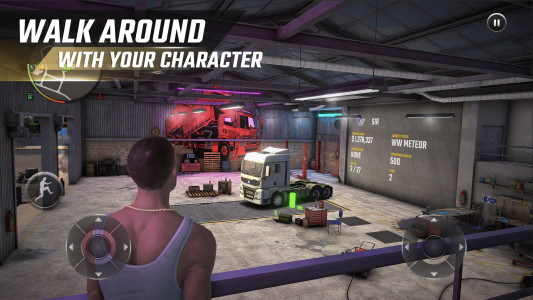 اسکرین شات بازی Truck Simulator World 2