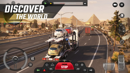 اسکرین شات بازی Truck Simulator World 4