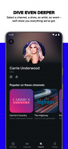 اسکرین شات برنامه SiriusXM: Music, Sports & News 3