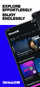 اسکرین شات برنامه SiriusXM: Music, Sports & News 1