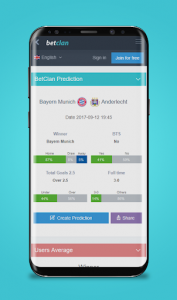 اسکرین شات برنامه BetClan - Sports Predictions Portal 3