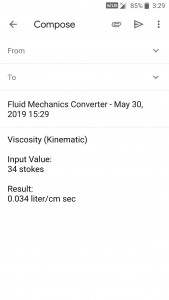 اسکرین شات برنامه Fluid Mechanics Converter 7