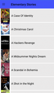اسکرین شات 1 برنامه داستان های انگلیسی ( Elementary)
