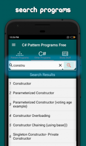 اسکرین شات برنامه C# Pattern Programs Free 5