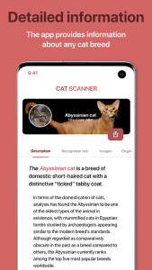 اسکرین شات برنامه Cat Scanner: Breed Recognition 8