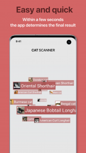 اسکرین شات برنامه Cat Scanner: Breed Recognition 3