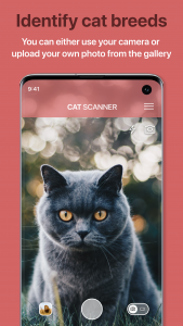 اسکرین شات 1 برنامه Cat Scanner: Breed Recognition