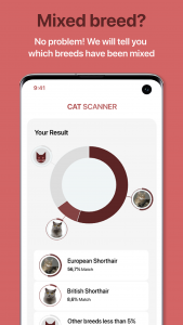 اسکرین شات برنامه Cat Scanner: Breed Recognition 2