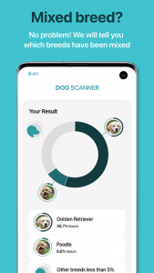اسکرین شات 2 برنامه Dog Scanner: Breed Recognition