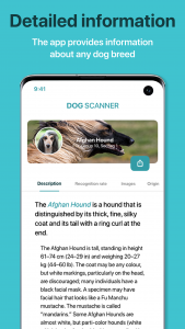 اسکرین شات 8 برنامه Dog Scanner: Breed Recognition