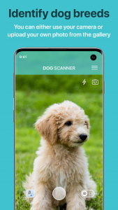 اسکرین شات برنامه Dog Scanner: Breed Recognition 1