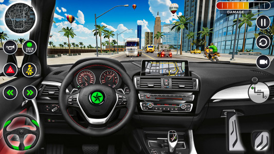 اسکرین شات 5 بازی Car Games: City Driving School