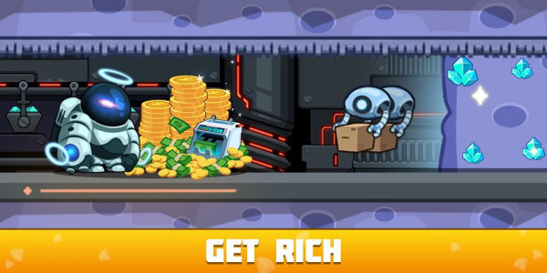 اسکرین شات بازی Idle Space Miner-miner tycoon 3
