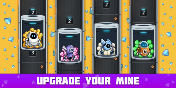 اسکرین شات بازی Idle Space Miner-miner tycoon 1
