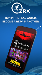 اسکرین شات برنامه ZRX: Zombies Run + Marvel Move 1