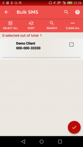 اسکرین شات 6 برنامه Client Record-Customer CRM App