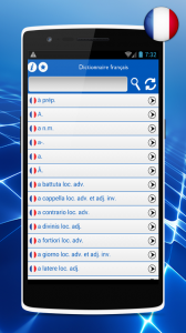 اسکرین شات برنامه French Dictionary Offline 2