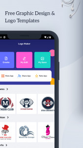 اسکرین شات برنامه Logo Maker & Graphic Design 3