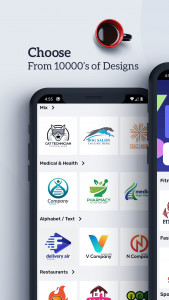 اسکرین شات برنامه Logo Maker & Graphic Design 2