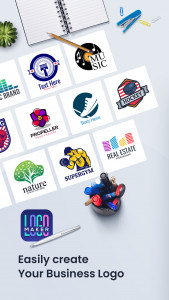 اسکرین شات برنامه Logo Maker & Graphic Design 1