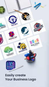 اسکرین شات برنامه Logo Maker & Graphic Design 1