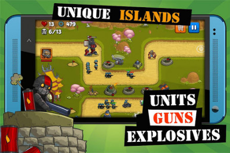 اسکرین شات بازی Island Defense: Offline Tower Defense 3