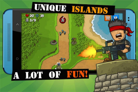 اسکرین شات بازی Island Defense: Offline Tower Defense 5