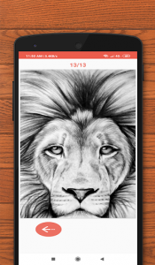 اسکرین شات برنامه How to Draw Lion 8