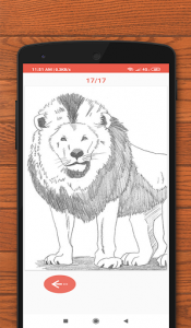 اسکرین شات برنامه How to Draw Lion 5