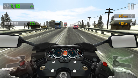 اسکرین شات بازی بازی موتور راننده ترافیک (traffic rider) 6