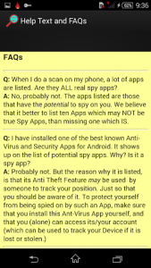 اسکرین شات برنامه Anti Spy (SpyWare Removal) 7