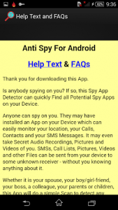 اسکرین شات برنامه Anti Spy (SpyWare Removal) 6