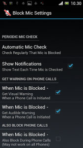 اسکرین شات برنامه Block Microphone (Anti Spy) 3