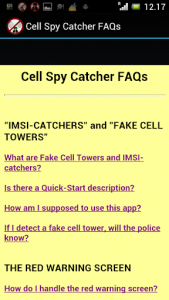 اسکرین شات برنامه Cell Spy Catcher (Anti Spy) 6