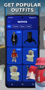 اسکرین شات برنامه Skibidi Toilet Mods for Roblox 4