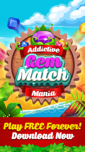 اسکرین شات بازی Addictive Gem Match 3 Mania Games Free : New 2019 5