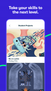 اسکرین شات 4 برنامه Skillshare: Online Classes App