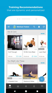 اسکرین شات برنامه Workout Trainer: home fitness 4