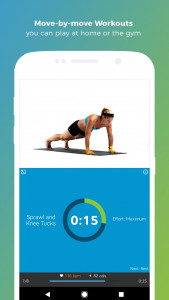 اسکرین شات برنامه Workout Trainer: home fitness 2