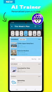 اسکرین شات برنامه Workout Trainer AI 5