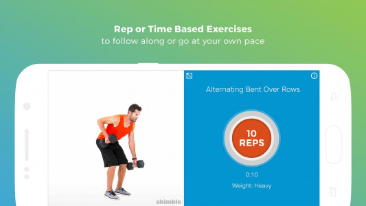 اسکرین شات برنامه Workout Trainer: home fitness 7