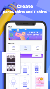اسکرین شات 1 برنامه Makerblox - Create Skins
