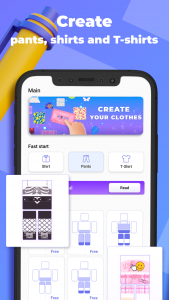 اسکرین شات برنامه Makerblox - Create Skins 1