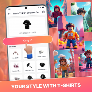 اسکرین شات برنامه Robo Outfit Skins & Clothes 2