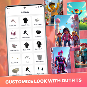 اسکرین شات برنامه Robo Outfit Skins & Clothes 3