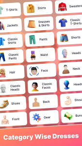اسکرین شات برنامه Robo Outfit Skins & Clothes 4