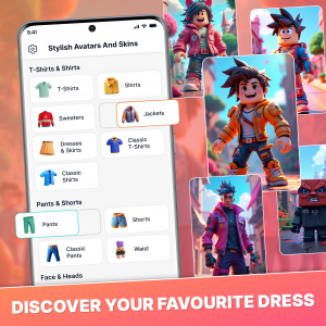 اسکرین شات برنامه Robo Outfit Skins & Clothes 1