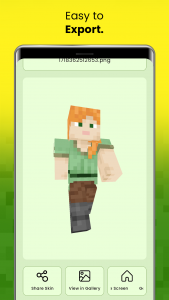 اسکرین شات برنامه Skin Editor For Minecraft 6