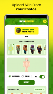 اسکرین شات برنامه Skin Editor For Minecraft 1